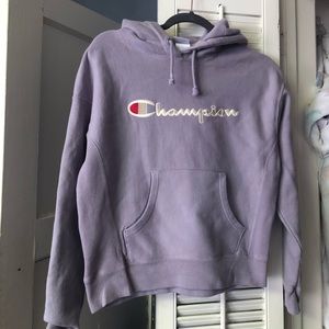 Lilac Champion Hoodie